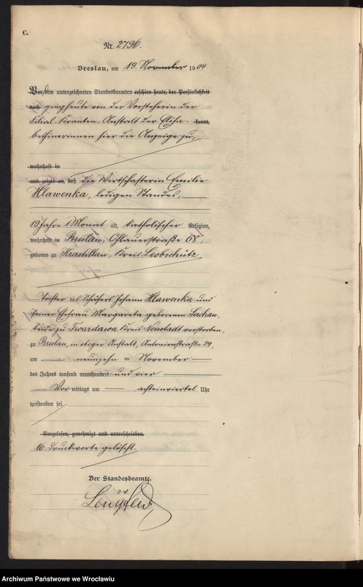 image.from.unit.number "Sterbe-Haupt-Register Breslau I 1904 Band 8"