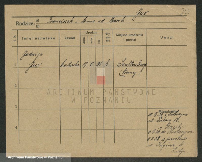 Obraz 20 z jednostki "Jus - Józefowicz"