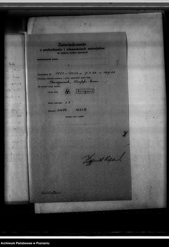 Obraz 11 z jednostki "/Mączkarnia parowa w maj. Kamieniec, pow. kościański, własność Z. Kozierowskiego/"