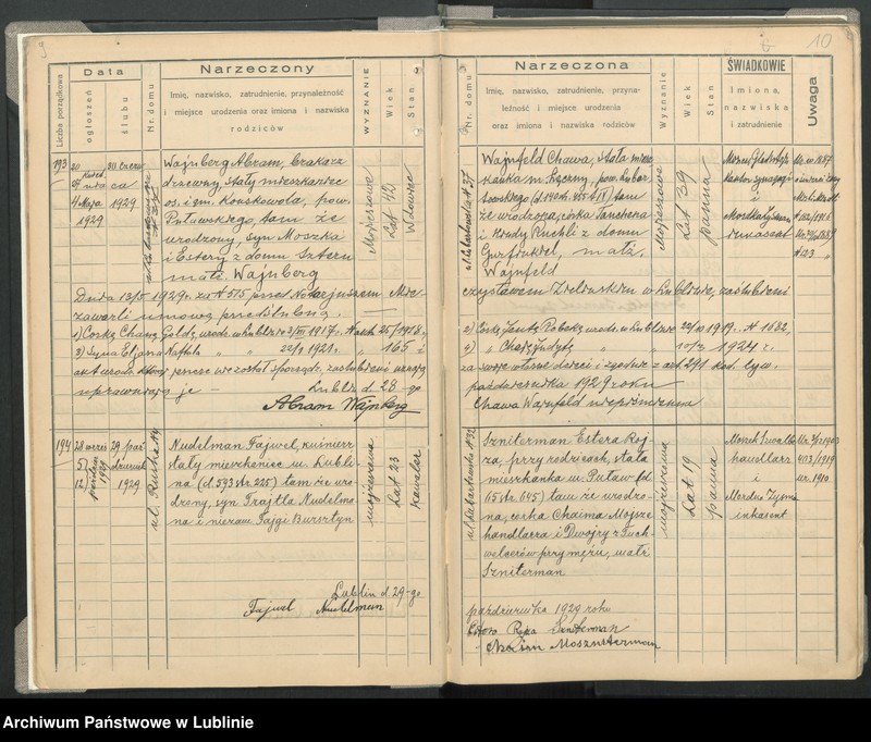 image.from.unit.number "Księga małżeństw"