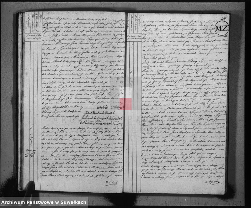 image.from.unit.number "Akta stanu cywilnego zaślubionych w gminie seyneńskiey od 1-go maja 1810 roku"