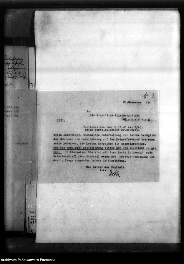 Obraz 12 z jednostki "Bruno Bartz - Julianhof, Kreis Schwetz (Świecie)"