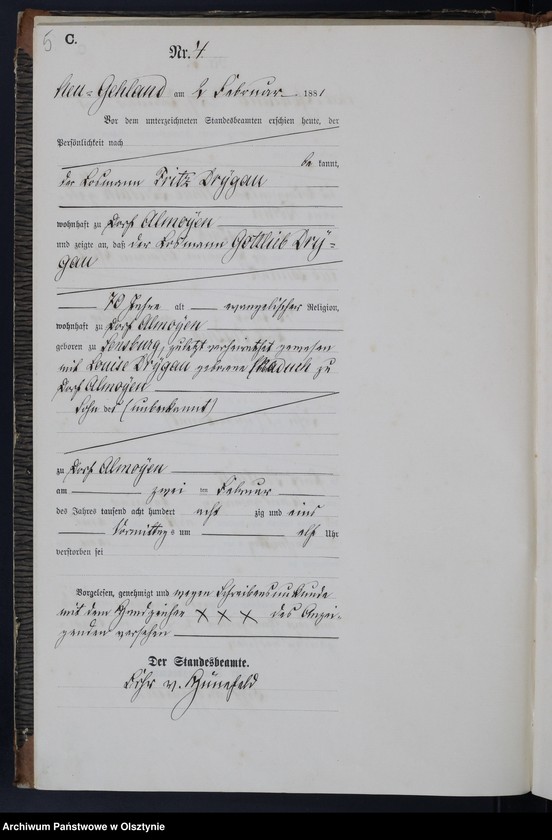 image.from.unit.number "Sterbe-Haupt-Register Nr 1 - 32"