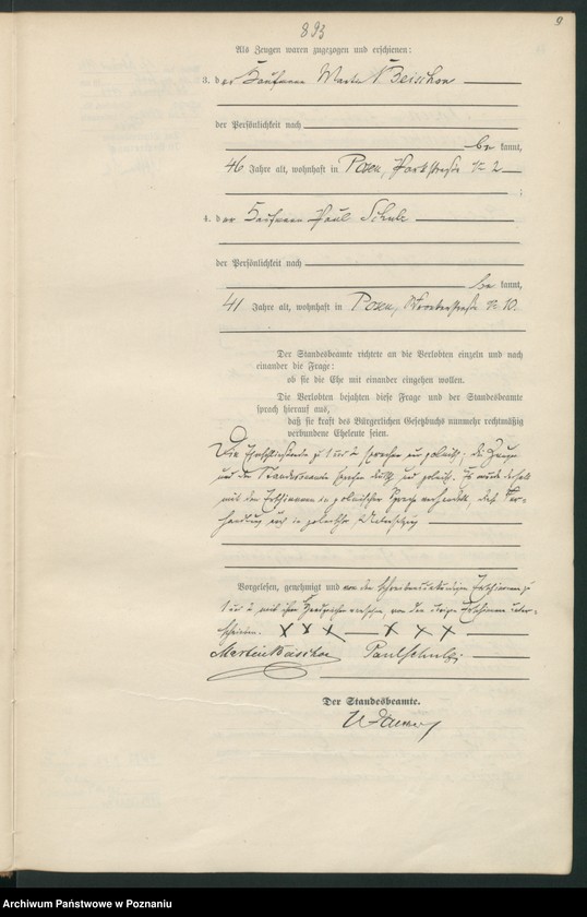 Obraz 12 z jednostki "Księga miejscowa małżeństw t. IV"