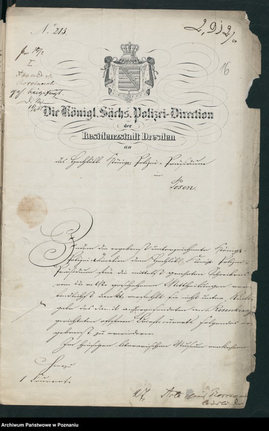 Obraz 19 z jednostki "A. betr. Familie Rościszewski /Rosenkranz/"