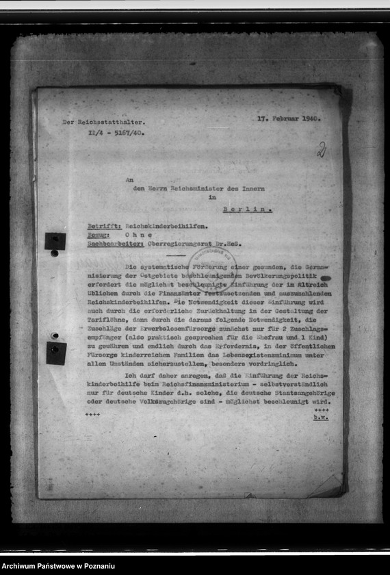 Obraz 6 z jednostki "Reichskinderbeihilfen"