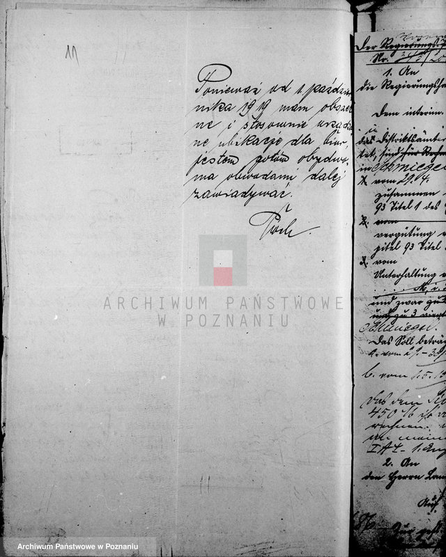 Obraz 16 z jednostki "Stosunki osobiste Władysława Piocha burmistrza miasta Śmigla"