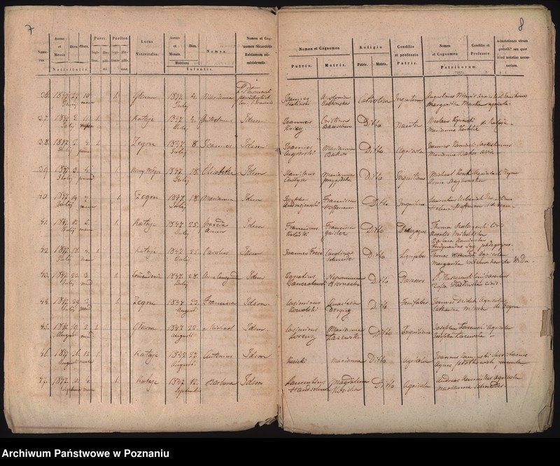 Obraz 6 z jednostki "Księga urodzeń, małżeństw i zgonów"