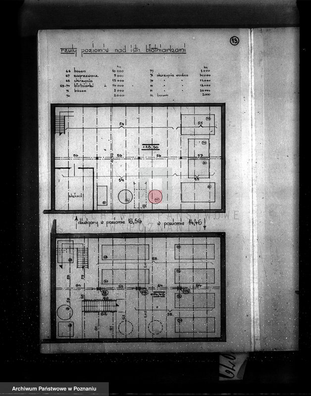 Obraz 17 z jednostki "Rozbudowa cukrowni w Gostyniu / rysunki techniczne/"