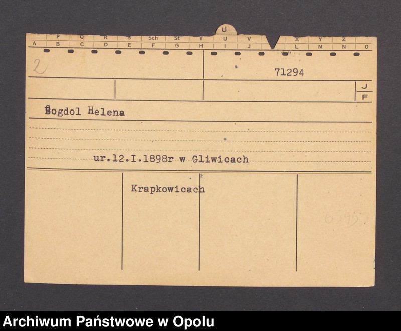 Obraz 4 z jednostki "[Sacher Georg, zam. Mochau]"