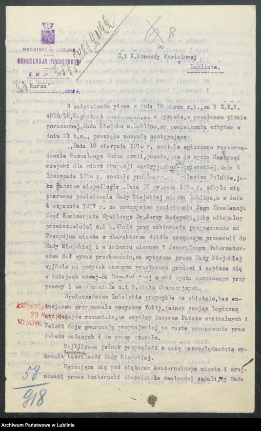 image.from.unit.number "Stosunek urzędowy do władz okupacyjnych"