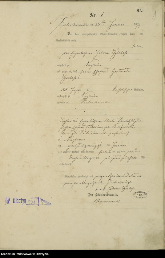 image.from.unit.number "Sterbe-Haupt-Register Nr 1 - 68"