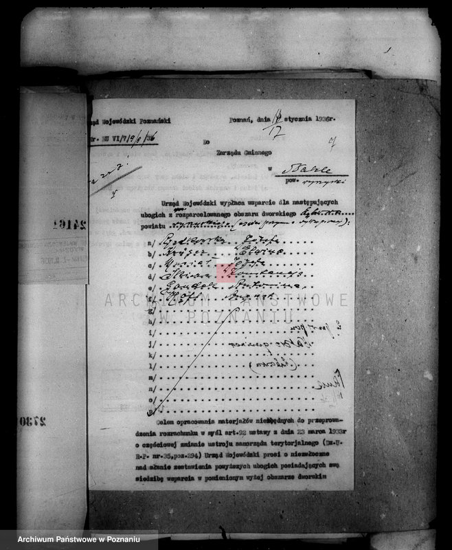 Obraz 11 z jednostki "Rozrachunek z gminą Nakło odnośnie rozparcelowanych obszarów dworskich Trzeciewnica i Koziagóra oraz części majątku Dębowo i Chrząstowo powiatu wyrzyskiego"