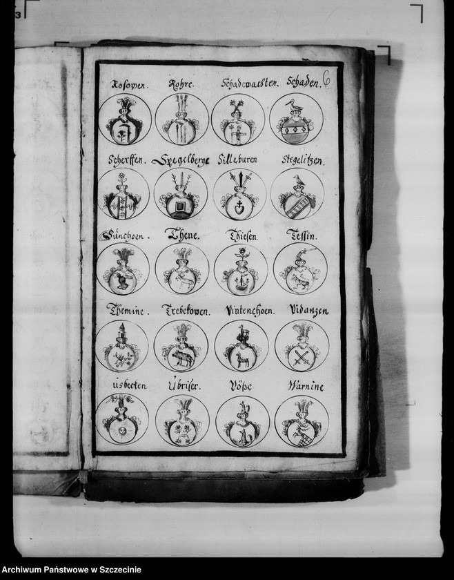 image.from.unit.number "Abbildungen von 178 adelichen grostentheils Pommern-Wappen der pommerschen adlichen Familien"