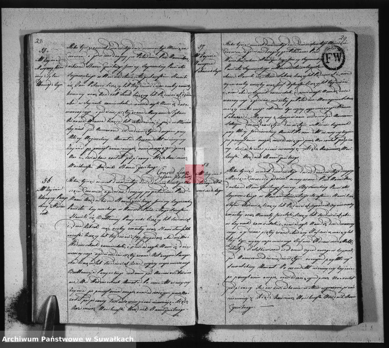 image.from.unit.number "Akta zeszłych stanu cywilnego gminy seyneńskiey od 1-go stycznia 1820 roku."