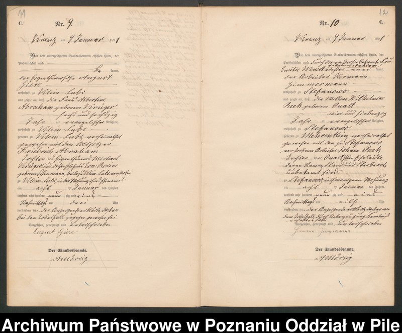 Obraz 9 z jednostki "Księga zgonów"