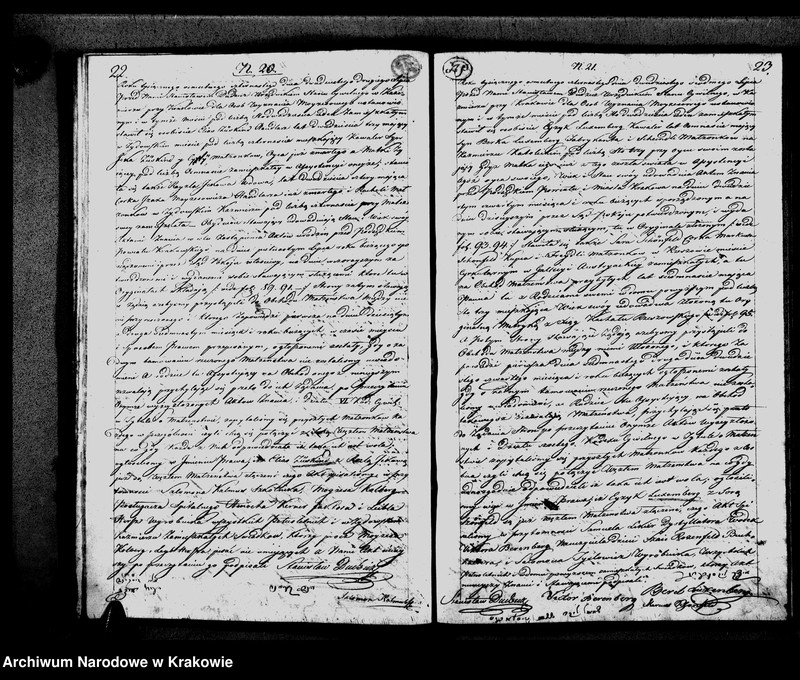 image.from.unit.number "Księga Aktow Zapowiedzi Małzenstw i Rozwodow. Gminy Wyznania Moyzeszowego. Synagogi Kazimierskiey przy Krakowie na Rok 1814"