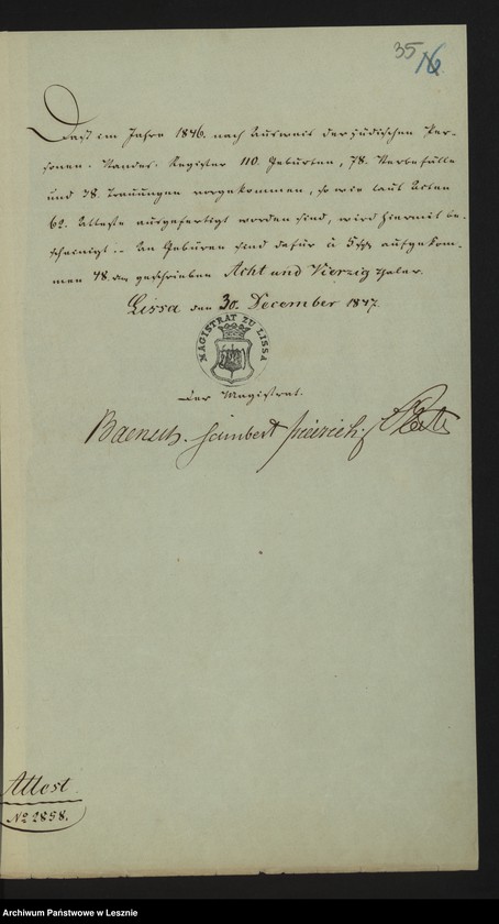 Obraz 7 z jednostki "[Die Anstellung des Oberbürgermeisters Weigelt]"