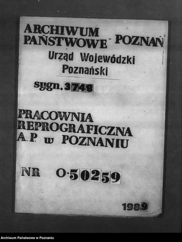 Obraz 1 z jednostki "Program urządzenia gospodarstwa leśnego dla lasu majętności Glinno powiat poznański 1928-1938"