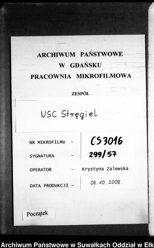 image.from.unit.number "Geburts-Neben-Register des Preussischen Standes-Amtes Gr. Strengeln Kreis Angerburg"