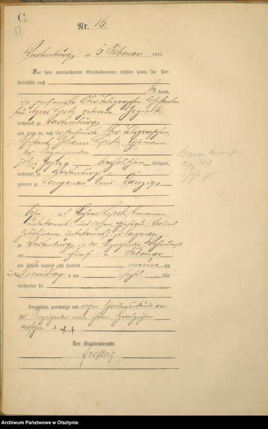 image.from.unit.number "Sterbe-Haupt-Register Nr 1 - 131"