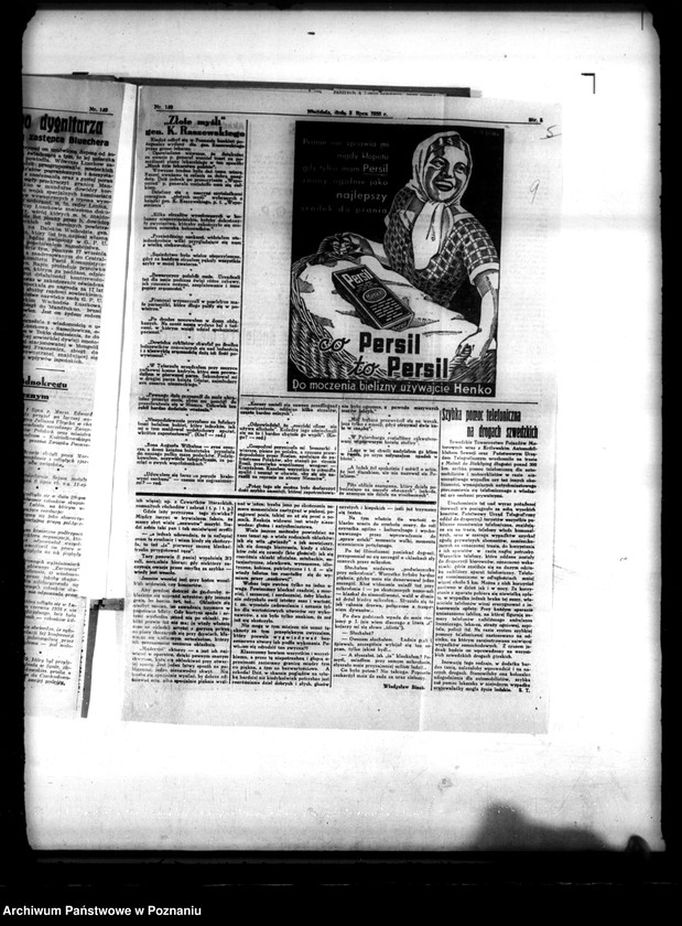 Obraz 13 z jednostki "/Różne wycinki z gazet w sprawach politycznych/"