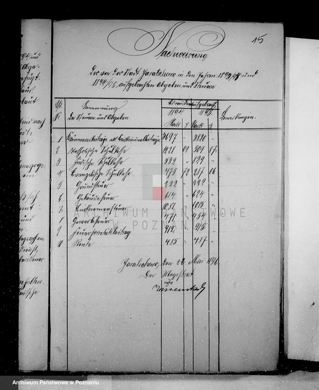 Obraz 19 z jednostki "Die Verwaltung der Stadt Jaratschewo /Jaraczewo/ kreis Jarotschin"