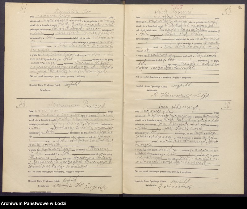 Obraz 15 z jednostki "Akta zgonów"