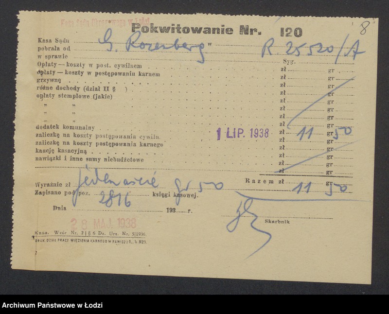Obraz 10 z jednostki "Gerszon Rozenberg- wyrób i sprzedaż towarów bawełnianych"