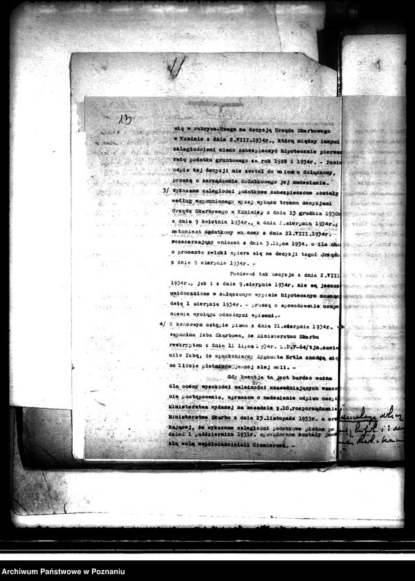 image.from.unit.number "Przejęcie przez Skarb Państwa za zaległe podatki gruntów majątku Ciemierów i Stare Holendry"