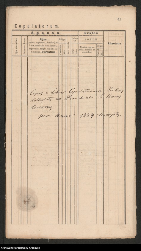 Obraz 8 z jednostki "[Księga małżeństw]"