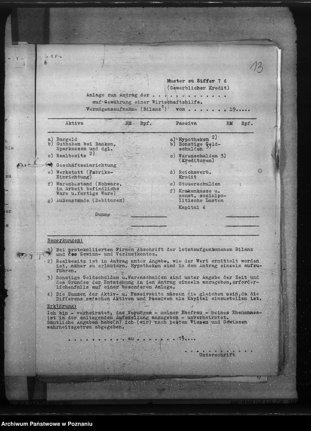 Obraz 16 z jednostki "Organisation der reichsverbürgten Kredite"