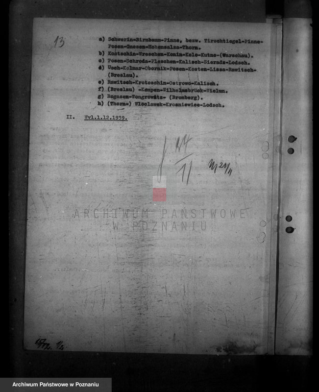 Obraz 18 z jednostki "Zarządzenia i korespondencja policji i władz w sprawach komunikacji drogowej"