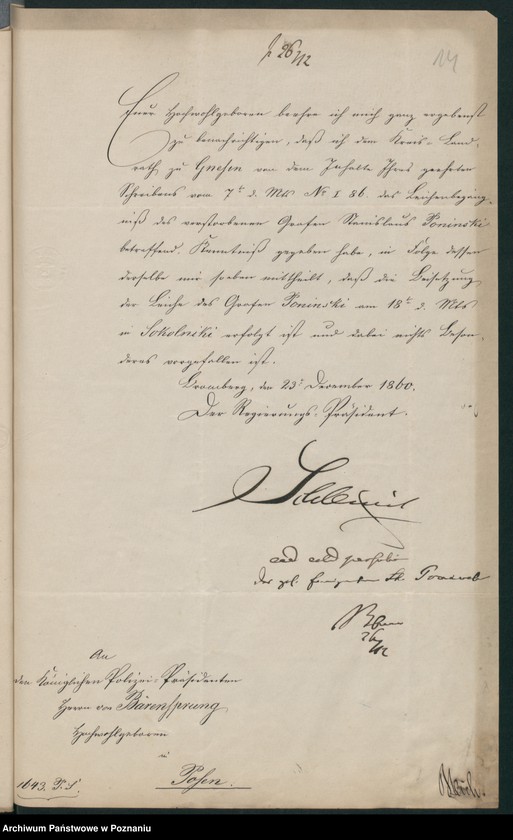 Obraz 18 z jednostki "A. betr. Stanislaus Poniński, Grafen"