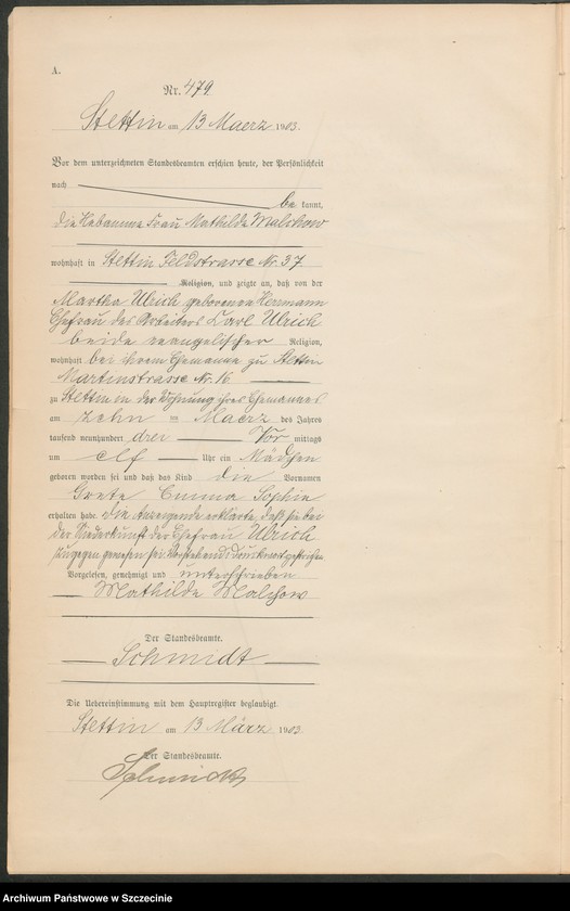 image.from.unit.number "Geburts-Register (Neben-Register) Band II"