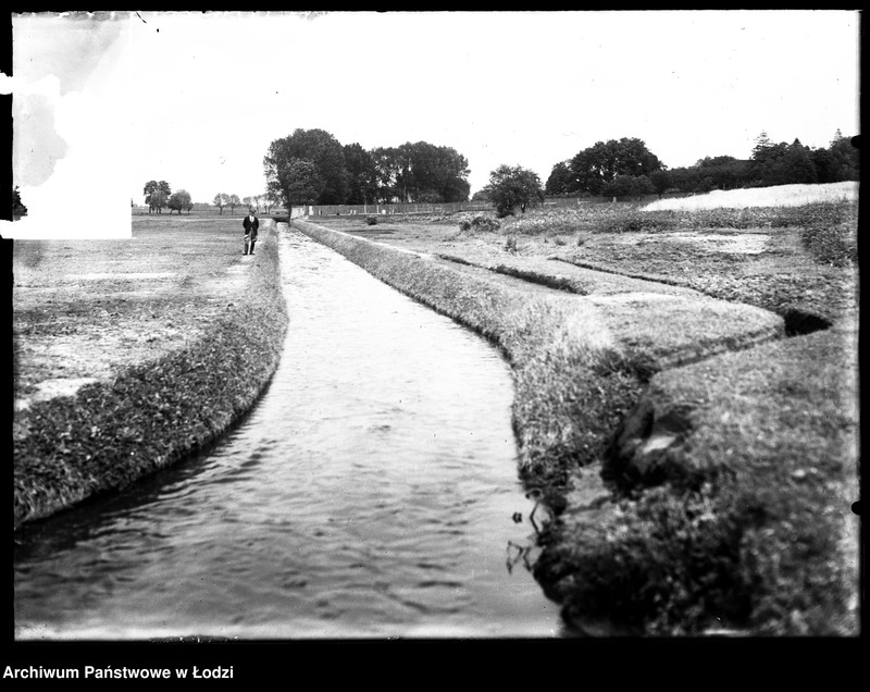Obraz 1 z jednostki "Regulacja rzeki Łódki poniżej granic miasta 1934"
