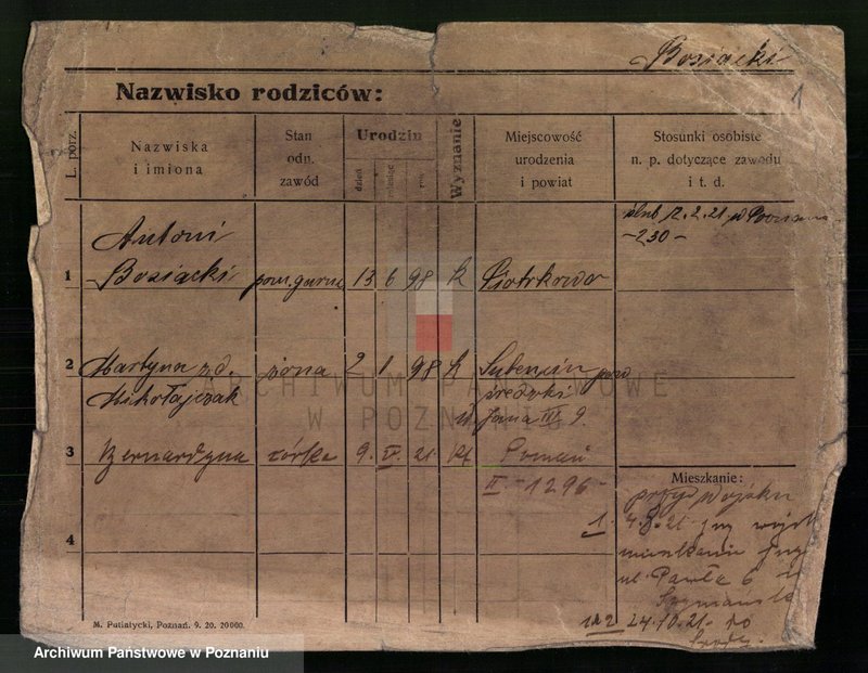 Obraz 3 z jednostki "Bosiacka - Brak"