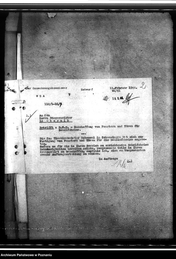 Obraz 6 z jednostki "DWH - Produktionsbetriebe für den Behelfsheimbau"