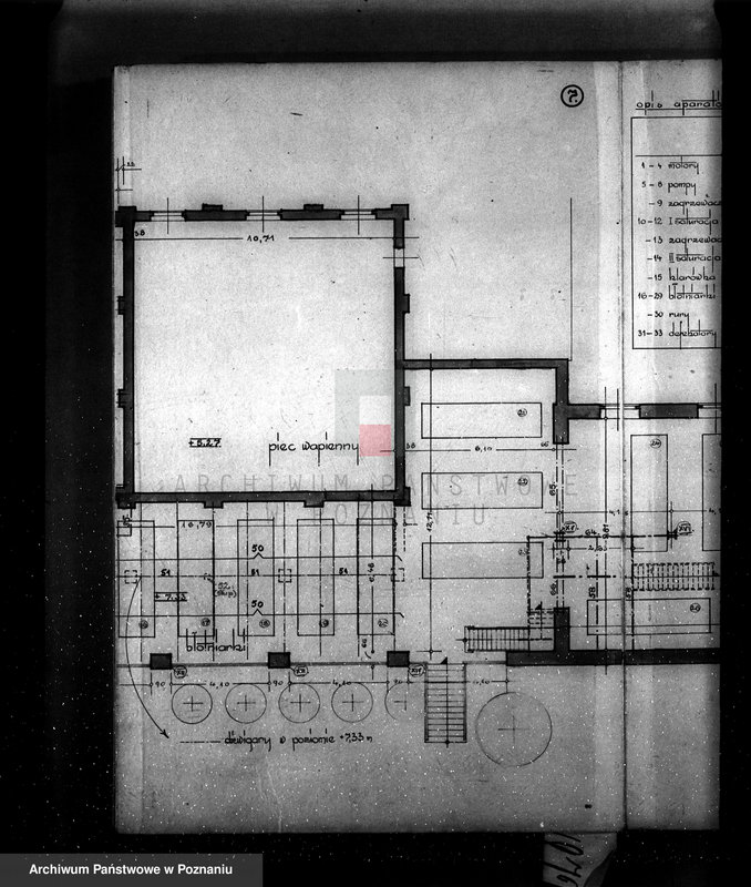 Obraz 11 z jednostki "Rozbudowa cukrowni w Gostyniu / rysunki techniczne/"