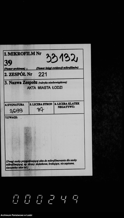 Obraz 2 z jednostki "Po deloproizvodstvu o raschodach gorodskoj kassy"