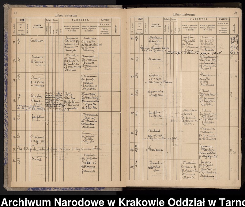 image.from.team "Akta stanu cywilnego Katedralnej Parafii Rzymskokatolickiej w Tarnowie"