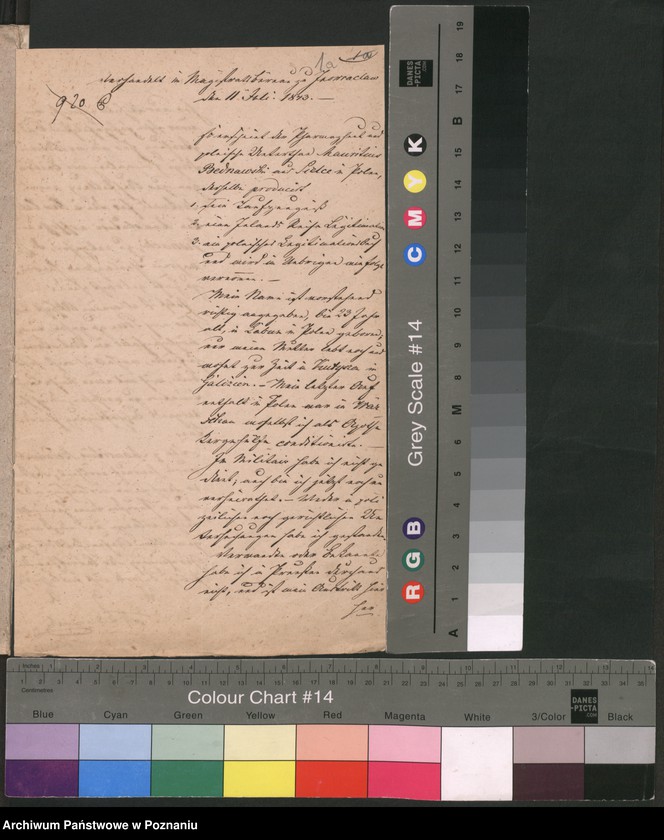 Obraz 5 z jednostki "A. betr. den polnischen Überläufer Pharmazeuten Mauritius Bednawski"