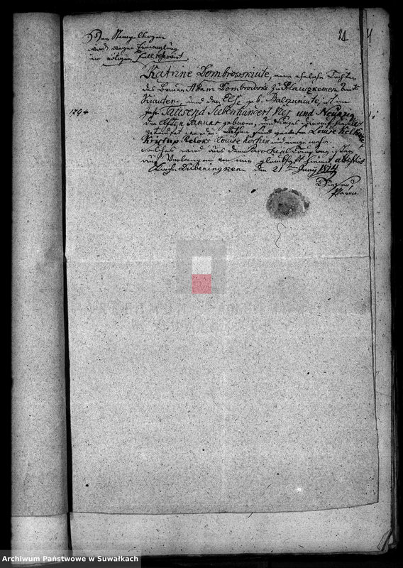 image.from.unit.number "Akta Stanu Cywilnego wyznania rzymsko-katolickiego w Filipowie Dokuemnty do akt małżeństw"