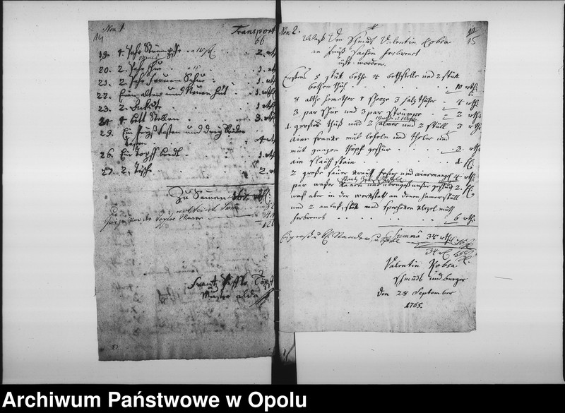Obraz 14 z jednostki "Acta die Accise Bonificationes für die in anno 1757. 1762 und 1765 zu Oppeln abgebrandte Eygenthümer und Mieths-Einwohner betreffend. Vol. I pro 1767/8 befindlich"