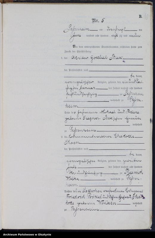 image.from.unit.number "Heiraths-Haupt-Register Nr 1 - 17"