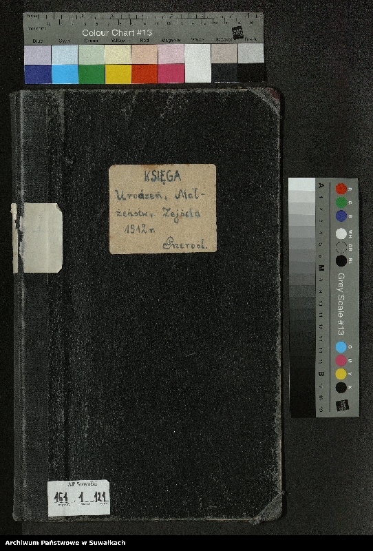 image.from.unit.number "Księga Urodzeń, Małżeństw, Zejść 1912 r. Przerośl"
