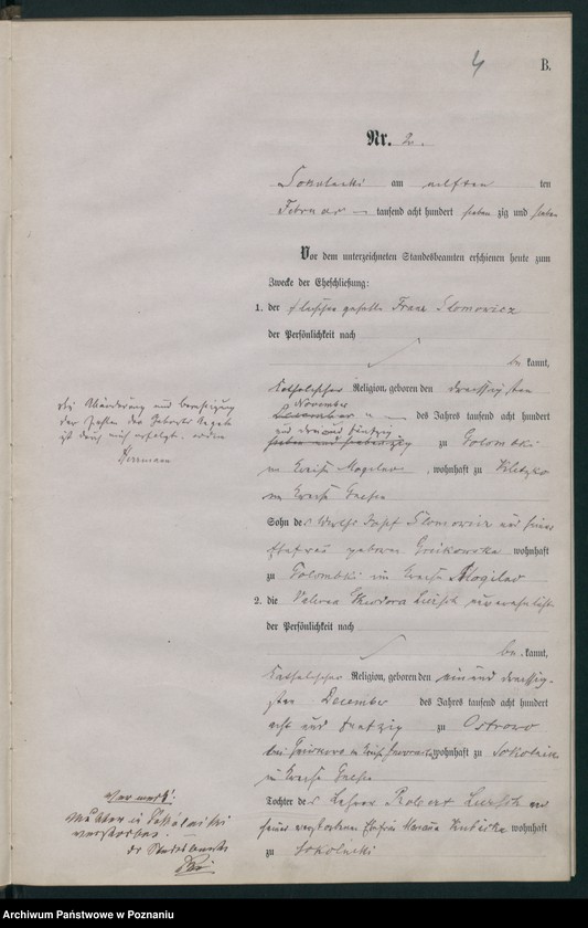 image.from.unit.number "Księga małżeństw"