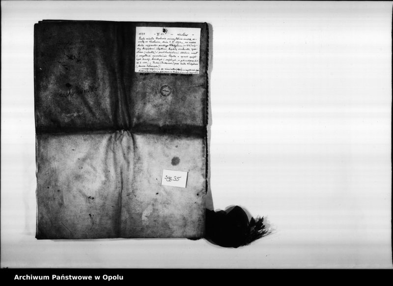 Obraz 17 z jednostki "Rajcowie miasta Wrocławia uwierzytelniają odpis umowy zawartej z polecenia Władysława, króla węgierskiego i czeskiego, we Wrocławiu [1504, 3 II], między"