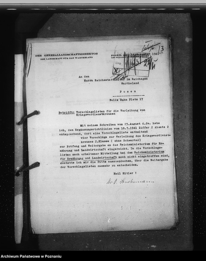 Obraz 7 z jednostki "Kriegsverdienstkreuze- Abteilung IV"