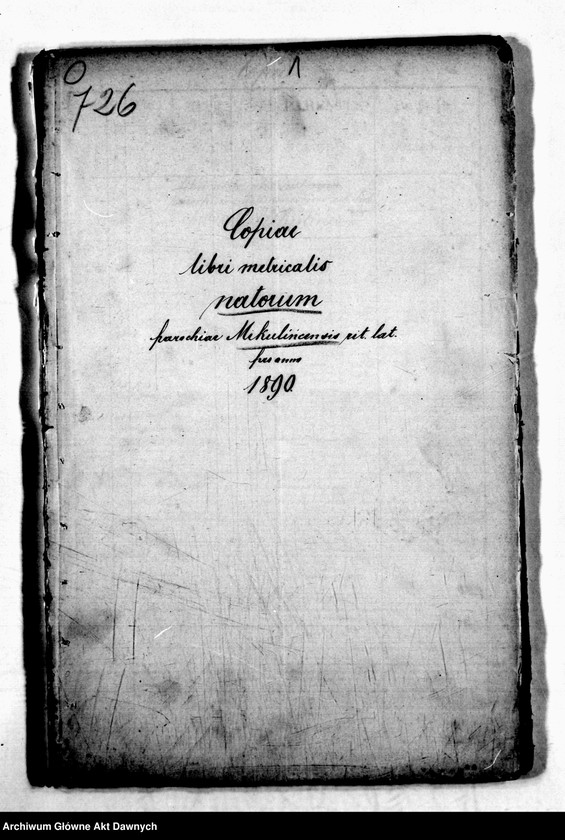 image.from.unit.number "Parafia: Mikulińce. Dekanat: Trembowla. Kopie z ksiąg metrykalnych ur., śl., zg. dla całej parafii (miasto Mikulińce i wsie)."